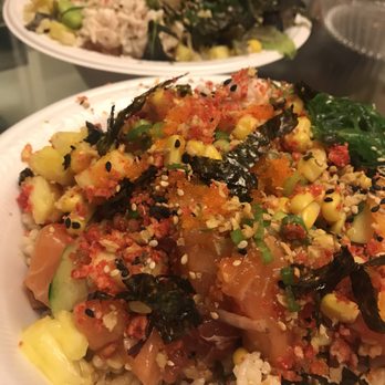 Poki Poki - Westminster - Big mess of food. Fish wasn't that fresh - Poke Near Me - Westminster, California Poki Poki - Westminster - Big mess of food. Fish wasn't that fresh - Poke Near Me - Westminster, California