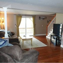 Granite State Painting - Paint and hardwood floors install living room