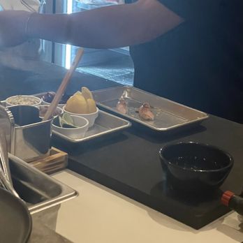 Sushi By Hidden - Chef preparing roll - Sushi Bars Near Me - Houston, Texas Sushi By Hidden - Chef preparing roll - Sushi Bars Near Me - Houston, Texas