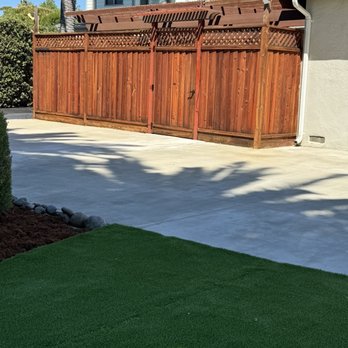 Golden Hills Landscape - New stain - Landscaping Near Me - Bay Point, California