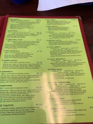 Menu photo 4 Michael's Tacos Cody, WY