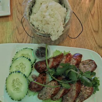 Sap Sap Lao Deli & Cafe - Lao sausages with sticky rice - Laotian Near Me - Seattle, Washington
