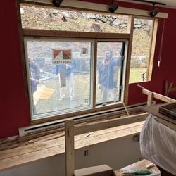 Triple 7 exteriors - Open new framing for custom anderesen window