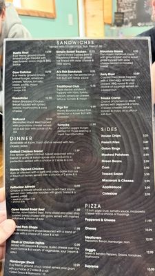 Menu photo 1 Rustic Roots Bar & Grill Durbin, WV Menu photo 1 Rustic Roots Bar & Grill Durbin, WV