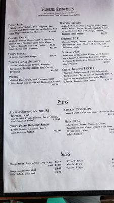 Menu photo 5 The Rusty Moose Tavern & Grill Bonners Ferry, ID