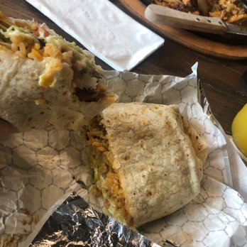 Mexican Mariachi Grill y Tequila Bar - Surf and turf burrito is delicious  (Sorry I couldn't wait to bite it ) - Bars Near Me - Glassboro, New Jersey