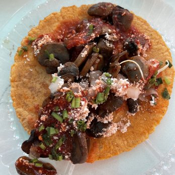Little Miner Taco - Mushroom Taco - Tacos Near Me - Rockville, Maryland
