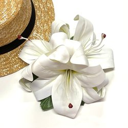 J & L Trading House - Large Lily Hair clip