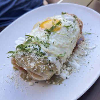 Yolked Kitchen - Christmas burrito - Breakfast & Brunch Near Me - Clovis, California