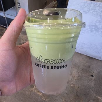 Chrome Coffee Studio - Coconut (water) Matcha. Refreshing 8/10 - Coffee & Tea Near Me - Torrance, California