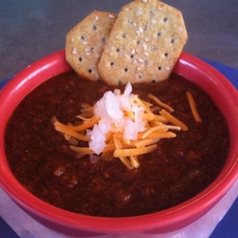 Spoons Cafe - Bowl of homemade Chili - American Near Me - McKinney, Texas Spoons Cafe - Bowl of homemade Chili - American Near Me - McKinney, Texas