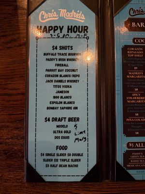 Chris Madrid's by null