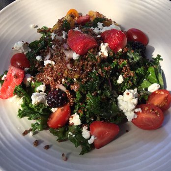 Trading Post Eatery - Kale and Quinoa Salad. Sooo good, and good for you! - American Near Me - Fort Langley, British Columbia Trading Post Eatery - Kale and Quinoa Salad. Sooo good, and good for you! - American Near Me - Fort Langley, British Columbia