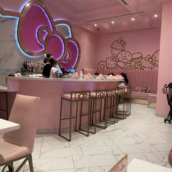 Hello Kitty Cafe - Bar area inside Bow Room - Cafes Near Me - Irvine, California Hello Kitty Cafe - Bar area inside Bow Room - Cafes Near Me - Irvine, California