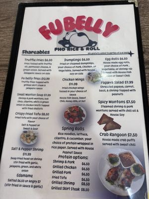 Menu photo 1 Fu Belly Chandler, AZ Menu photo 1 Fu Belly Chandler, AZ