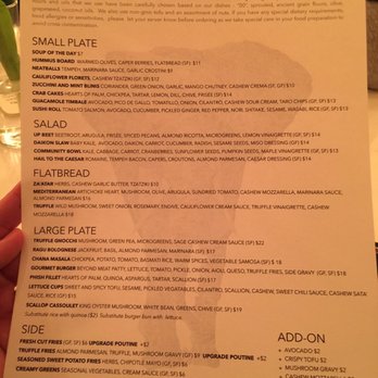 Community Restaurant - Menu - Vegan Near Me - Oakville, Ontario Community Restaurant - Menu - Vegan Near Me - Oakville, Ontario