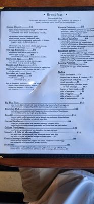 Menu photo 4 The Big Blue Cafe Arcata, CA Menu photo 4 The Big Blue Cafe Arcata, CA