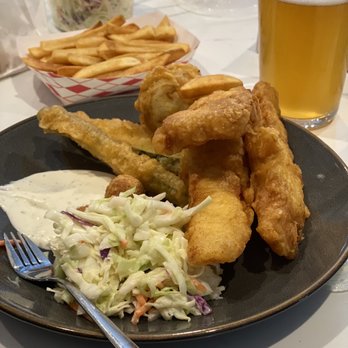 Northridge Fish & Chips - The slaw was amazing - Fish & Chips Near Me - Northridge, California