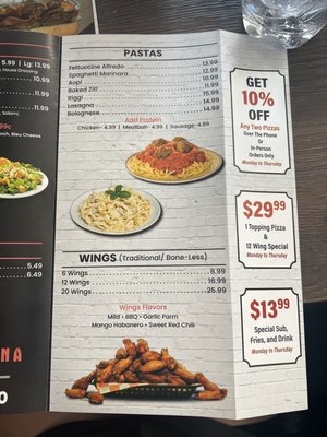 Menu photo 6 Pizzeria Tona Las Vegas, NV