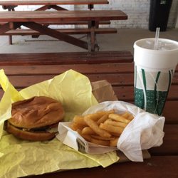 Bada Bing Burger Joint - Burger, Fries, and a Dr. Pepper
