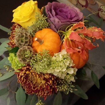 Fleur de Lis Florist - I asked Francine to create a cheerful, bright, fall arrangement to lift my mother-in-law's spirits. I am NEVER disappointed. - Florists Near Me - Chicago, Illinois