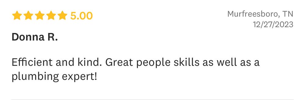 Slide of Johnston Plumbing