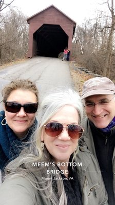Meems Bottom Covered Bridge by null