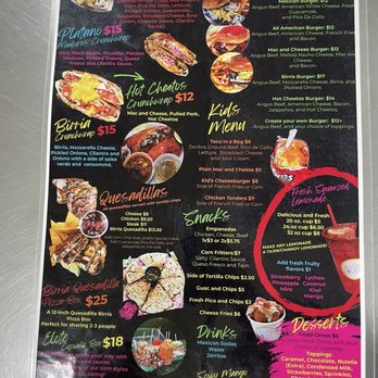 Elote Lovers - Menu - Mexican Near Me - Homestead, Florida