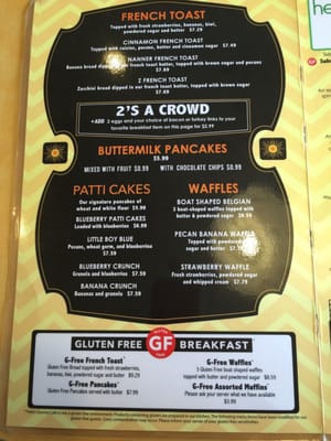 Menu photo 6 Patti's Sunrise Cafe Burr Ridge, IL Menu photo 6 Patti's Sunrise Cafe Burr Ridge, IL