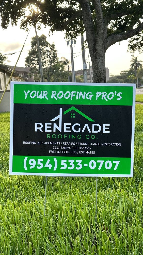 Slide of Renegade Roofing
