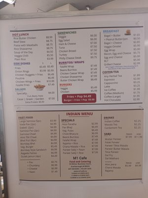 Menu photo 5 M1 Cafe Toronto, ON