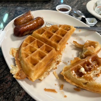 Murray Hill Diner - Waffle and sausage. - Diners Near Me - New York, New York Murray Hill Diner - Waffle and sausage. - Diners Near Me - New York, New York