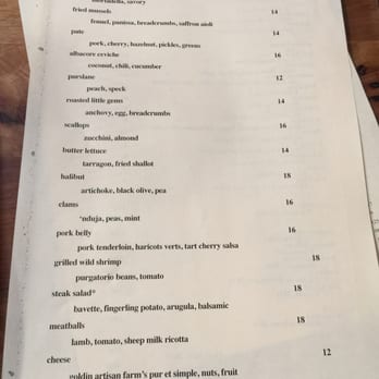 Davenport - Menu 7/15 - Seafood Near Me - Portland, Oregon