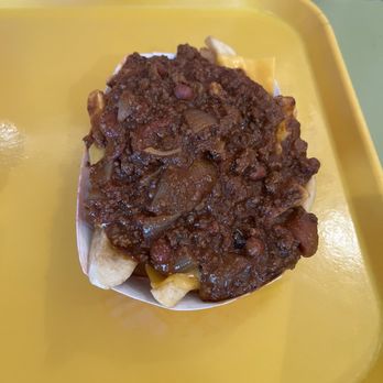 Krazy Jim's Blimpy Burger - Chili cheese fries - Burgers Near Me - Ann Arbor, Michigan
