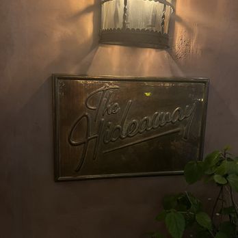 The Hideaway - Outside sign - Steakhouses Near Me - Beverly Hills, California