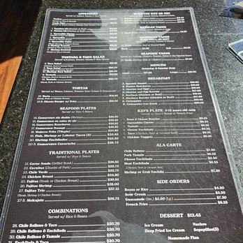 Hortencias At The Cliffhanger - Menu - Mexican Near Me - Crestline, California