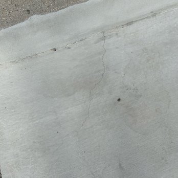 Sam The Concrete Man - 8" crack in concrete. This was where it was bad before we replaced it. - Masonry/Concrete Near Me - Pleasant Grove, Utah