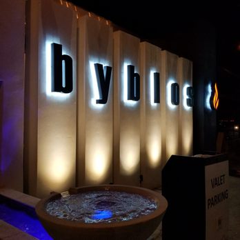 Byblos - The attractive outdoor sign - Mediterranean Near Me - Tampa, Florida