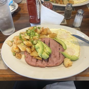 Redwood Cafe - Eggs n ham, potatoes add avacado - Breakfast & Brunch Near Me - Fortuna, California Redwood Cafe - Eggs n ham, potatoes add avacado - Breakfast & Brunch Near Me - Fortuna, California