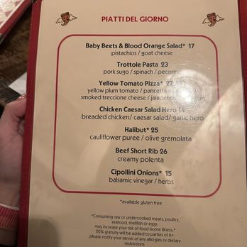 Rubirosa - Menu - Italian Near Me - New York, New York