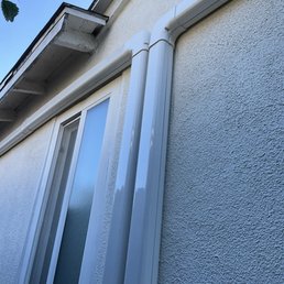 The lines from the condenser on the side of the house to 2 of the three bedrooms and zones.