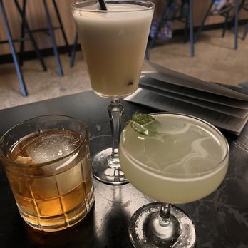 Holy Spirits - L to R: A little death to laugh, the hanging garden, Ivy gimlet - Cocktail Bars Near Me - Sacramento, California Holy Spirits - L to R: A little death to laugh, the hanging garden, Ivy gimlet - Cocktail Bars Near Me - Sacramento, California