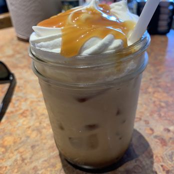 Huckleberry's - Iced caramel macchiato - Breakfast & Brunch Near Me - Roseville, California Huckleberry's - Iced caramel macchiato - Breakfast & Brunch Near Me - Roseville, California