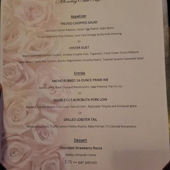 Faro & Brag - Valentines Experience Menu - New American Near Me - Scottsdale, Arizona Faro & Brag - Valentines Experience Menu - New American Near Me - Scottsdale, Arizona