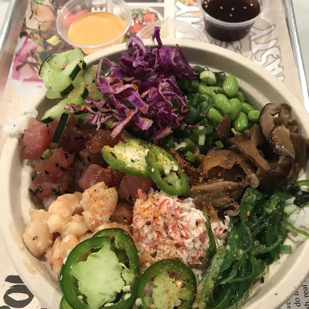 Poke Hut - My bowl full of fun stuff - Poke Near Me - Cincinnati, Ohio Poke Hut - My bowl full of fun stuff - Poke Near Me - Cincinnati, Ohio