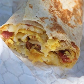 Caps & Corks - Fast and easy breakfast burrito with bacon - Beer, Wine & Spirits Near Me - Torrance, California Caps & Corks - Fast and easy breakfast burrito with bacon - Beer, Wine & Spirits Near Me - Torrance, California