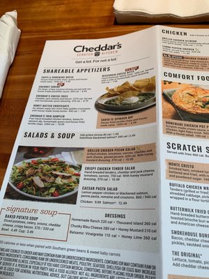 Menu photo 2 Cheddar's Scratch Kitchen Harker Heights, TX Menu photo 2 Cheddar's Scratch Kitchen Harker Heights, TX