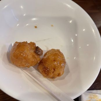 Joong Koog Jip - Comp dessert of candied rice balls (NOT sweet potato) - Korean Near Me - Flushing, New York