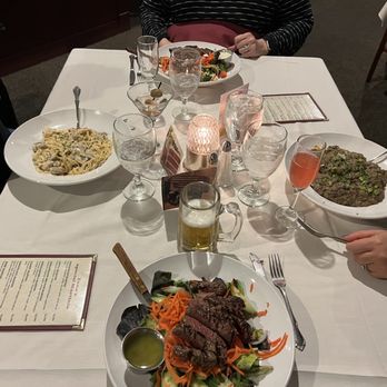 Inna's Cuisine - a table of people eating at a restaurant - Modern European Near Me - Wenatchee, Washington