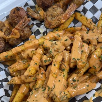 Pop Belly Shrimp - Food Trucks Near Me - Idabel , Oklahoma